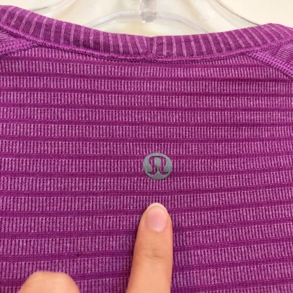 Lululemon Swiftly Tech Long Sleeve Pink Tee Women's 4 - Picture 10 of 10